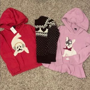 Gap sweaters size 5